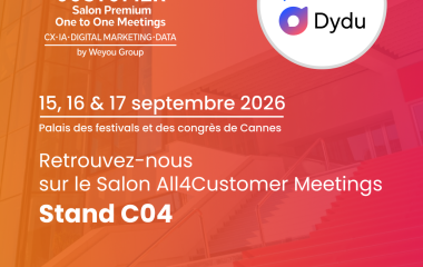 annonce all4customer 2026 de Dydu Zaion
